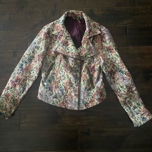 Vintage floral free people jacket